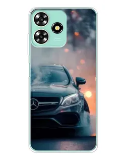 Чехол для ZTE Blade A73 с картинкой «Mercedes — ночной город» Чехол для ZTE Blade A73 с картинкой «Mercedes — ночной город»