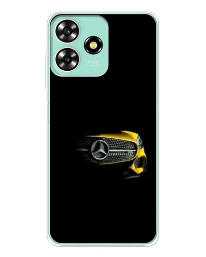 Чехол для ZTE Blade A73 с картинкой «Mercedes — ретро стиль»