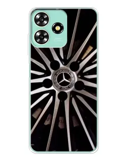Чехол для ZTE Blade A73 с картинкой «Диск Mercedes»