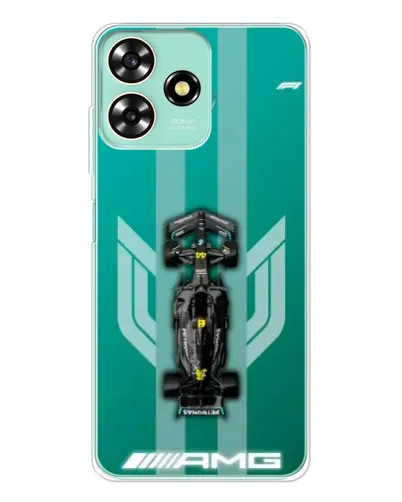 Чехол для ZTE Blade A73 с картинкой «Mercedes AMG Petronas»