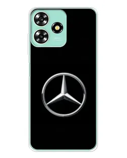 Чехол для ZTE Blade A73 с картинкой «Mercedes классический лого»