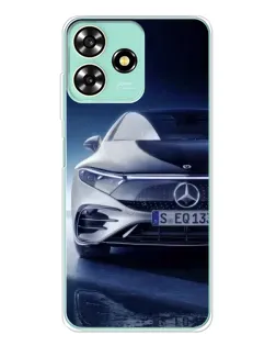 Чехол для ZTE Blade A73 с картинкой «Mercedes EQ — будущее»
