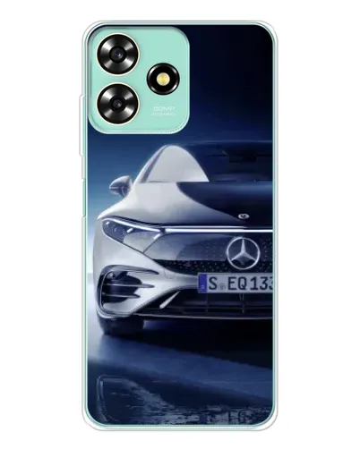 Чехол для ZTE Blade A73 с картинкой «Mercedes EQ — будущее»