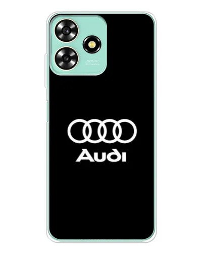 Чехол для ZTE Blade A73 с картинкой «Классическое лого Audi»