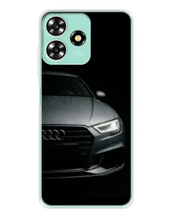 Чехол для ZTE Blade A73 с картинкой «Audi — детализация кузова» Чехол для ZTE Blade A73 с картинкой «Audi — детализация кузова»