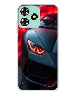 Чехол для ZTE Blade A73 с картинкой «Lamborghini красное сияние» Чехол для ZTE Blade A73 с картинкой «Lamborghini красное сияние»