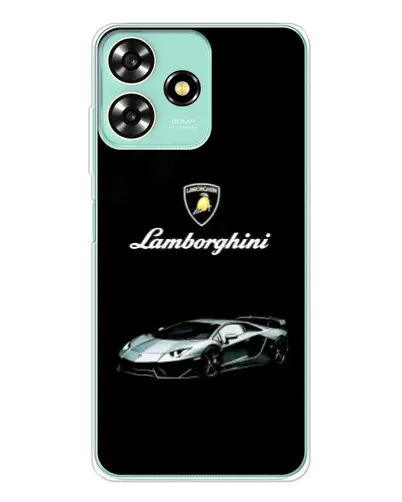 Чехол для ZTE Blade A73 с картинкой «Логотип Lamborghini классика»