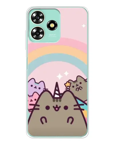 Чохол для ZTE Blade A73 з картинкою «Єдиноріг Pusheen»