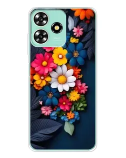 Чохол для ZTE Blade A73 з картинкою «Квіткова феєрія»