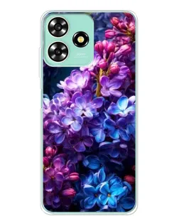 Чохол для ZTE Blade A73 з картинкою «Бузковий цвіт»