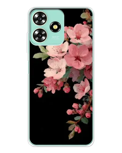 Чохол для ZTE Blade A73 з картинкою «Рожева гілка сакури»