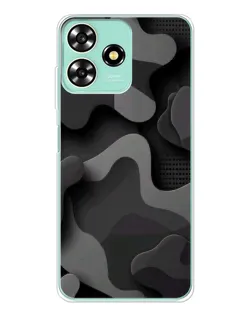 Чохол для ZTE Blade A73 з картинкою «Темний абстрактний камуфляж» Чохол для ZTE Blade A73 з картинкою «Темний абстрактний камуфляж»