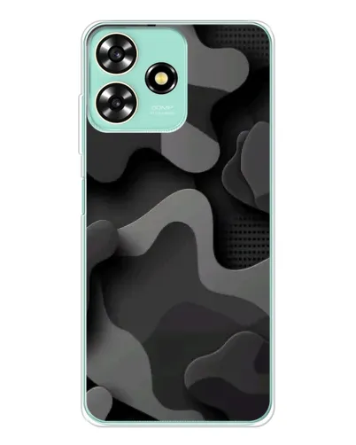 Чохол для ZTE Blade A73 з картинкою «Темний абстрактний камуфляж» Чохол для ZTE Blade A73 з картинкою «Темний абстрактний камуфляж»