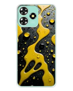 Чохол для ZTE Blade A73 з картинкою «Рідке жовте золото»