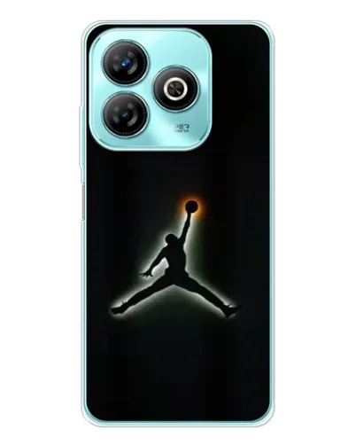 Чехол для ZTE Blade A75 с картинкой «Jordan Gradient Logo»