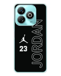 Чехол для ZTE Blade A75 с картинкой «Jordan Vertical»