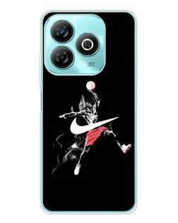 Чехол для ZTE Blade A75 с картинкой «Jordan Jumpman»