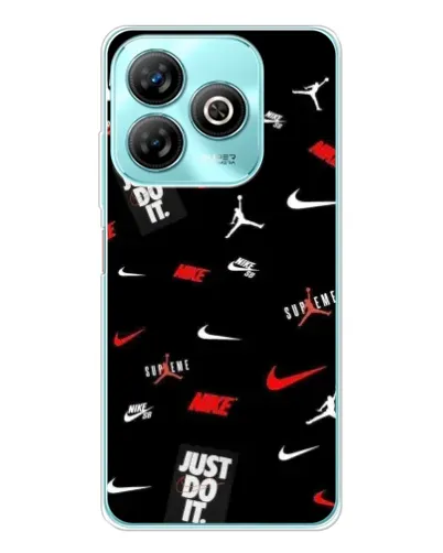 Чехол для ZTE Blade A75 с картинкой «Nike Mix Pattern»