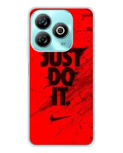 Чехол для ZTE Blade A75 с картинкой «Nike Just Do It»