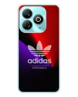 Чохол для ZTE Blade A75 з картинкою «Adidas Red Neon»