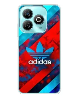 Чехол для ZTE Blade A75 с картинкой «Абстракция Adidas»