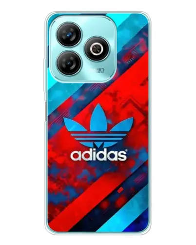 Чехол для ZTE Blade A75 с картинкой «Абстракция Adidas»