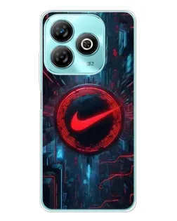 Чохол для ZTE Blade A75 з картинкою «Техногенний стиль Nike»