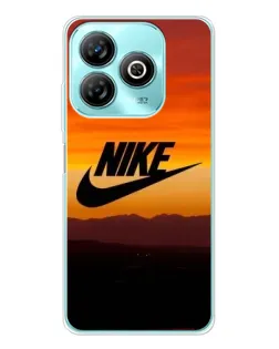 Чохол для ZTE Blade A75 з картинкою «Nike — вечірній горизонт»