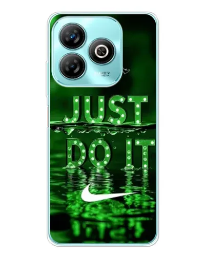 Чохол для ZTE Blade A75 з картинкою «Зелений неоновий Nike»
