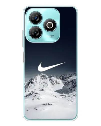 Чохол для ZTE Blade A75 з картинкою «Nike — зимові гори»