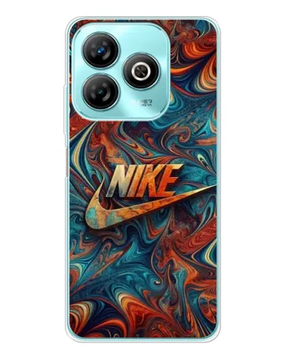 Чохол для ZTE Blade A75 з картинкою «Nike в абстракції»