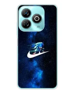 Чохол для ZTE Blade A75 з картинкою «Зірковий шлях Nike»