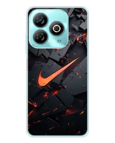 Чохол для ZTE Blade A75 з картинкою «Nike — ефект розломів»