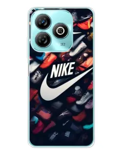 Чохол для ZTE Blade A75 з картинкою «Колекція кросівок Nike»