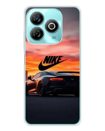 Чохол для ZTE Blade A75 з картинкою «Nike та суперкар»