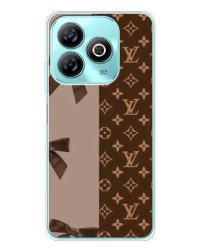 Чехол для ZTE Blade A75 с картинкой «Louis Vuitton — банты»