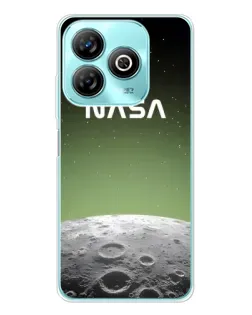 Чохол для ZTE Blade A75 з картинкою «NASA — місячний градієнт»