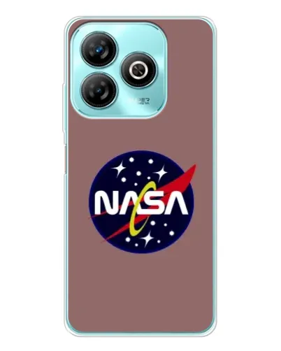 Чохол для ZTE Blade A75 з картинкою «NASA — ретро космос»