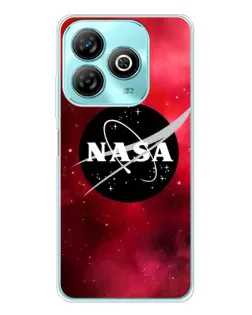 Чохол для ZTE Blade A75 з картинкою «NASA — червона туманність»