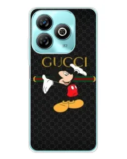 Чехол для ZTE Blade A75 с картинкой «Микки Маус Gucci»