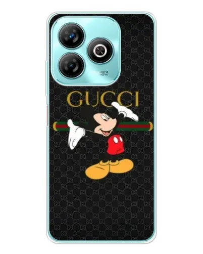 Чехол для ZTE Blade A75 с картинкой «Микки Маус Gucci»