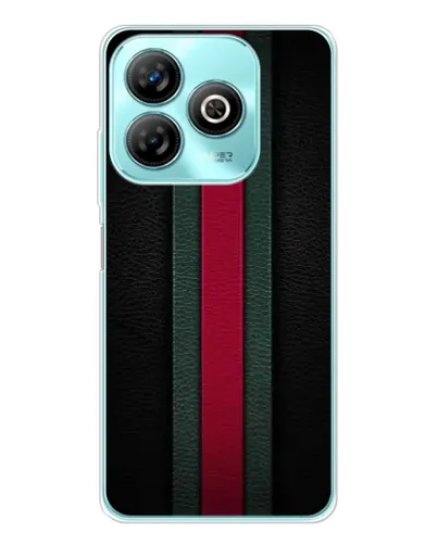 Чехол для ZTE Blade A75 с картинкой «Gucci — неоновая линия»
