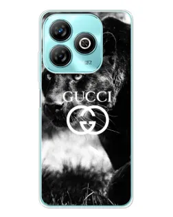 Чохол для ZTE Blade A75 з картинкою «Gucci — дика природа»