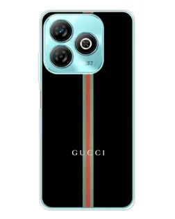 Чохол для ZTE Blade A75 з картинкою «Gucci — строга лінія»