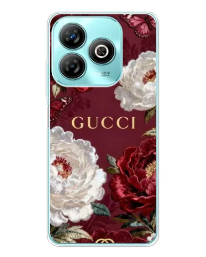 Чохол для ZTE Blade A75 з картинкою «Gucci — бордові троянди» Чохол для ZTE Blade A75 з картинкою «Gucci — бордові троянди»