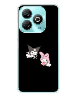 Чохол для ZTE Blade A75 з картинкою «My Melody та Kuromi»