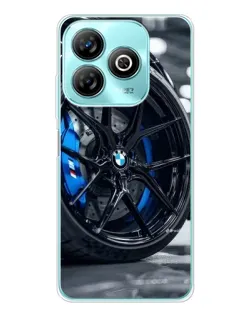 Чохол для ZTE Blade A75 з картинкою «Колесо BMW зблизька»