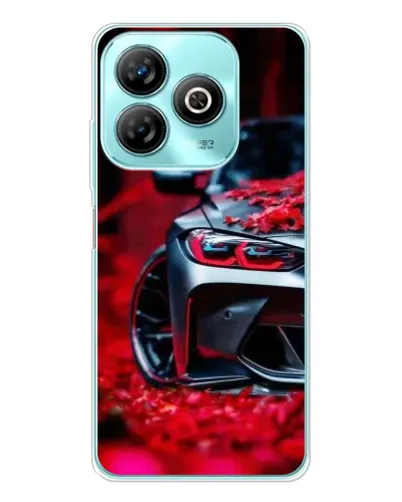 Чохол для ZTE Blade A75 з картинкою «Спортивна BMW та квіти» Чохол для ZTE Blade A75 з картинкою «Спортивна BMW та квіти»