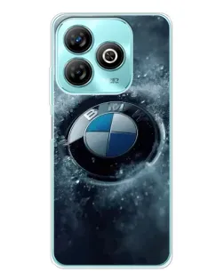 Чехол для ZTE Blade A75 с картинкой «Логотип BMW — лед» Чехол для ZTE Blade A75 с картинкой «Логотип BMW — лед»