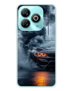 Чехол для ZTE Blade A75 с картинкой «BMW M-Power — абстракция» Чехол для ZTE Blade A75 с картинкой «BMW M-Power — абстракция»